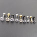 Wholesale Stainless Steel Round Ear studs JDC-ES-SaiY003 Piercings 塞尧 1.2x6x3mm Wholesale Jewelry JoyasDeChina Joyas De China