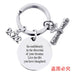 Wholesale Stainless Steel Round Graduation Season Gift Metal Keychain JDC-KC-GangGu001 Keychains 钢古 Wholesale Jewelry JoyasDeChina Joyas De China