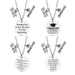Wholesale Stainless Steel Round Graduation Season Necklace JDC-NE-GangGu002 Necklaces 钢古 Wholesale Jewelry JoyasDeChina Joyas De China