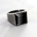 Wholesale Stainless Steel Simple Rings JDC-RS-MRD043 Rings 美日德 black 7 Wholesale Jewelry JoyasDeChina Joyas De China