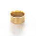 Wholesale Stainless Steel Simple Rings JDC-RS-MRD045 Rings 美日德 yellow 5 Wholesale Jewelry JoyasDeChina Joyas De China