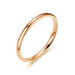 Wholesale stainless steel smooth couple rings JDC-RS-Dingc010 Rings 顶潮 rose 5 Wholesale Jewelry JoyasDeChina Joyas De China