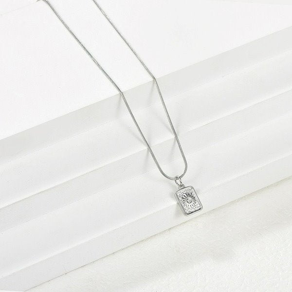Wholesale stainless steel snake bone chain necklace JDC-NE-YinX005 NECKLACE 伊杏 Wholesale Jewelry JoyasDeChina Joyas De China