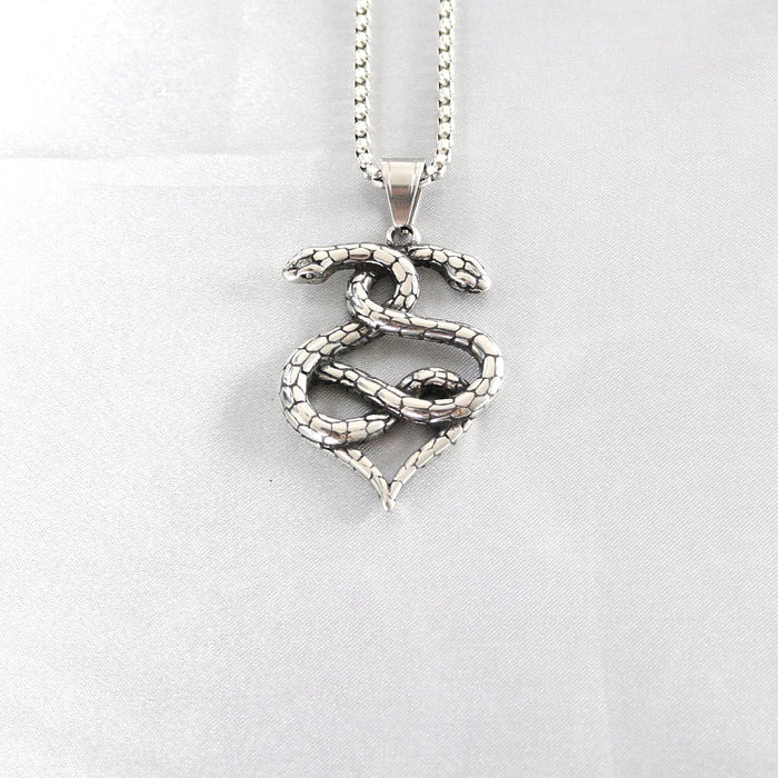 Wholesale Stainless Steel Snake Pendants Charms JDC-CS-MRD004 charms 美日德 Wholesale Jewelry JoyasDeChina Joyas De China