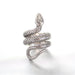 Wholesale Stainless Steel Snake Rings JDC-RS-MRD002 Rings 美日德 white 7 Wholesale Jewelry JoyasDeChina Joyas De China