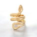 Wholesale Stainless Steel Snake Rings JDC-RS-MRD002 Rings 美日德 yellow 7 Wholesale Jewelry JoyasDeChina Joyas De China