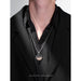 Wholesale Stainless Steel Sweater Chain Alloy Pendant Necklaces pack of 2 JDC-NE-QZ001 Necklaces JoyasDeChina 23 MINIMUM 2 Wholesale Jewelry JoyasDeChina Joyas De China