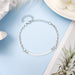 Wholesale Stainless Steel Titanium Steel Couple Friends Bracelet JDC-BT-ZiR007 Bracelet 孜瑞 white Wholesale Jewelry JoyasDeChina Joyas De China
