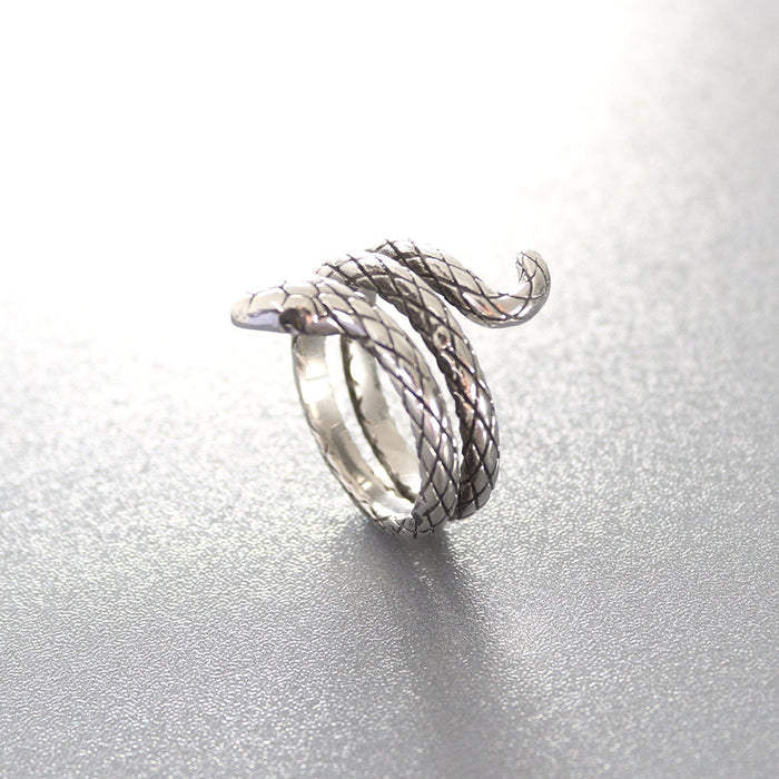 Wholesale Stainless Steel Titanium Steel Snake Rings JDC-RS-MRD001 Rings 美日德 Wholesale Jewelry JoyasDeChina Joyas De China