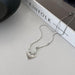 Wholesale Stainless Steel Triangle Pendant Necklaces JDC-NE-A091 Necklaces 妙雅 Wholesale Jewelry JoyasDeChina Joyas De China