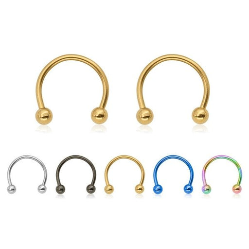 Wholesale stainless steel U-shaped nose clip JDC-NS-ZeS013 Piercings 泽森 Wholesale Jewelry JoyasDeChina Joyas De China