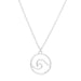 Wholesale Stainless Steel Wave Necklace JDC-NE-SS005 Necklaces 双硕 Wholesale Jewelry JoyasDeChina Joyas De China