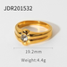 Wholesale Stainless steel zircon engagement ring ladies JDC-RS-JD259 Rings JoyasDeChina Wholesale Jewelry JoyasDeChina Joyas De China
