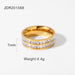 Wholesale Stainless steel zircon ring women JDC-RS-JD254 Rings JoyasDeChina 201568 6# Wholesale Jewelry JoyasDeChina Joyas De China