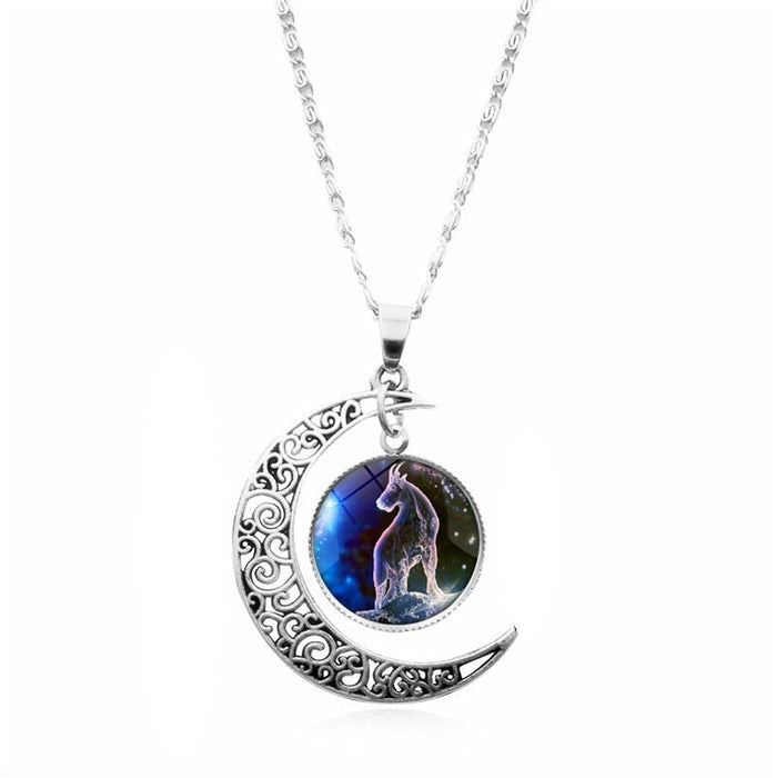 Wholesale Star Animal Moon Pendant JDC-CS-Hengx003 charms 横湘 Wholesale Jewelry JoyasDeChina Joyas De China