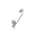 Wholesale Star Ear Clip Ear Clip JDC-ES-ChiH004 Earrings 池豪 Wholesale Jewelry JoyasDeChina Joyas De China