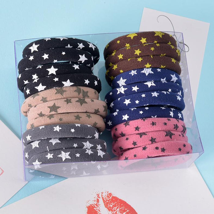 Bulk Jewelry Wholesale star Hair Scrunchies JDC-HS-K051 Wholesale factory from China YIWU China