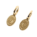 Wholesale Star Moon Oval Pendant Earrings Stainless Steel Plating 18K Gold JDC-ES-Jif003 Earrings 集沣 Wholesale Jewelry JoyasDeChina Joyas De China