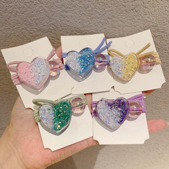Wholesale star sky dream glass magic acrylic resin Hair Scrunchies JDC-HS-GSFS008 Hair Scrunchies 夙尚 Wholesale Jewelry JoyasDeChina Joyas De China