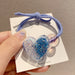 Wholesale star sky dream glass magic acrylic resin Hair Scrunchies JDC-HS-GSFS008 Hair Scrunchies 夙尚 Wholesale Jewelry JoyasDeChina Joyas De China