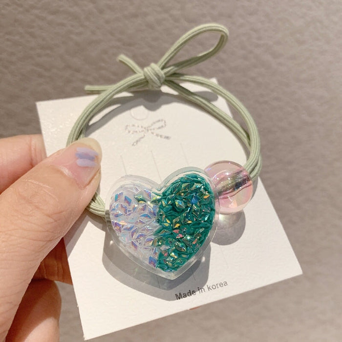 Wholesale star sky dream glass magic acrylic resin Hair Scrunchies JDC-HS-GSFS008 Hair Scrunchies 夙尚 A295-4 Wholesale Jewelry JoyasDeChina Joyas De China
