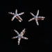 Wholesale starfish diamond hairpins JDC-HC-JE003 Hair Clips 璟恩 Wholesale Jewelry JoyasDeChina Joyas De China