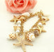 Wholesale Starfish Shell Alloy Imitation Pearl Bracelet JDC-BT-Chuangj005 Bracelet 创爵 Wholesale Jewelry JoyasDeChina Joyas De China