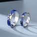 Wholesale starry sky copper couple rings JDC-RS-YZM001 Rings 伊之美 Wholesale Jewelry JoyasDeChina Joyas De China