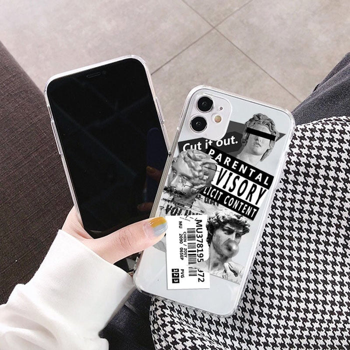 Wholesale statue for iPhone12 Apple 11 soft phone case JDC-PC-KEX001 Phone Cases 科讯 Wholesale Jewelry JoyasDeChina Joyas De China