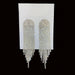 Wholesale Steel Needle Copper Rhinestone Tassel Earrings JDC-ES-JX011 Earrings 锦希 white k Wholesale Jewelry JoyasDeChina Joyas De China
