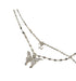 Wholesale Sterling Silver Jewelry 925 Butterfly Necklace JDC-NE-JianM040 Necklaces 简漫 Wholesale Jewelry JoyasDeChina Joyas De China