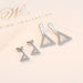 Wholesale Sterling Silver Jewelry 925 Silver Needle Copper Earrings JDC-ES-QLX011 Earrings 巧兰轩 Wholesale Jewelry JoyasDeChina Joyas De China
