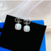 Wholesale Sterling Silver Jewelry Copper Needle Earrings JDC-ES-QLX004 Earrings 巧兰轩 Wholesale Jewelry JoyasDeChina Joyas De China