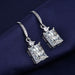 Wholesale Sterling Silver Jewelry Copper Zircon Earrings JDC-ES-BLX046 Earrings 宝来兴 Wholesale Jewelry JoyasDeChina Joyas De China