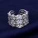 Wholesale Sterling Silver Jewelry Copper Zircon Rings JDC-RS-BLX029 Rings 宝来兴 Wholesale Jewelry JoyasDeChina Joyas De China