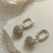 Wholesale Sterling Silver Jewelry Earrings JDC-ES-JianM013 Earrings 简漫 E1132 925silver Wholesale Jewelry JoyasDeChina Joyas De China