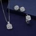 Wholesale Sterling Silver Jewelry S925 Copper Necklace Ring Set JDC-NE-BLX001 Necklaces 宝来兴 Wholesale Jewelry JoyasDeChina Joyas De China