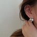 Wholesale Sterling Silver Jewelry s925 heart-shaped earrings JDC-ES-JianM007 Earrings 简漫 E1137 big 925silver Wholesale Jewelry JoyasDeChina Joyas De China