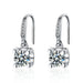 Wholesale Sterling Silver Jewelry S925 Zircon Copper Earrings JDC-ES-BLX055 Earrings 宝来兴 Wholesale Jewelry JoyasDeChina Joyas De China