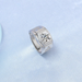 Wholesale Sterling Silver Jewelry White Copper Zircon Rings JDC-RS-BLX052 Rings 宝来兴 Wholesale Jewelry JoyasDeChina Joyas De China