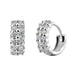 Wholesale Sterling Silver Jewelry Zircon Earrings JDC-ES-JianM010 Earrings 简漫 A 925silver Wholesale Jewelry JoyasDeChina Joyas De China