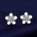 Wholesale Sterling Silver Jewelrycopper plum blossom Earrings JDC-ES-BLX037 Earrings 宝来兴 Wholesale Jewelry JoyasDeChina Joyas De China