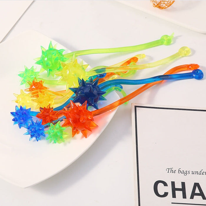 Wholesale Sticky Meteor Hammer Soft Rubber Kids Toys MOQ≥3 JDC-FT-ZhenH004 fidgets toy 臻豪 random one MOQ3 11.5x2.3cm Wholesale Jewelry JoyasDeChina Joyas De China