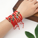 Bulk Jewelry Wholesale strawberry crystal red string bracelet JDC-BT-RXGBH004 Wholesale factory from China YIWU China