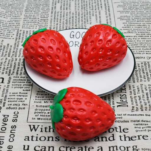 Wholesale Strawberry TPR Decompression Children's Play SolutionJDC-FT-Yinn002 fidgets toy 银牛 Wholesale Jewelry JoyasDeChina Joyas De China