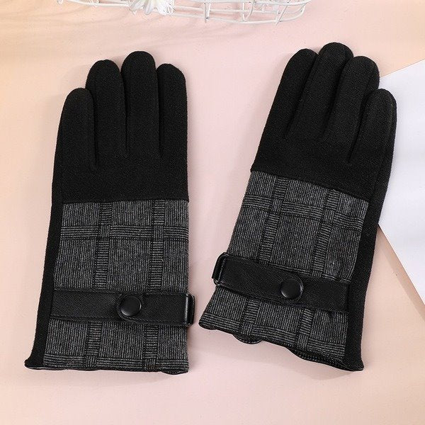 Wholesale suede thickened gloves men and women the same style JDC-GS-BX-007 Gloves 伯循 Wholesale Jewelry JoyasDeChina Joyas De China