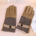 Wholesale suede thickened gloves men and women the same style JDC-GS-BX-007 Gloves 伯循 Wholesale Jewelry JoyasDeChina Joyas De China