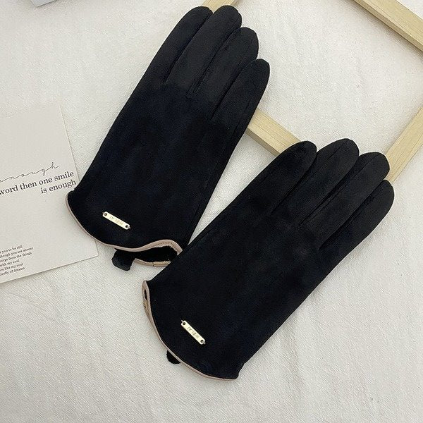 Wholesale suede warm and windproof men's gloves JDC-GS-BX-004 Gloves 伯循 Wholesale Jewelry JoyasDeChina Joyas De China