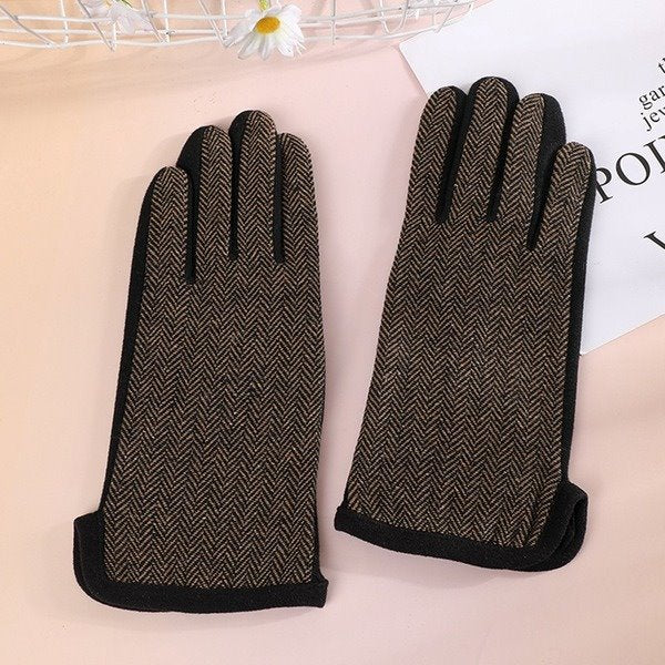 Wholesale suede warm women's gloves JDC-GS-BX-006 Gloves 伯循 Wholesale Jewelry JoyasDeChina Joyas De China