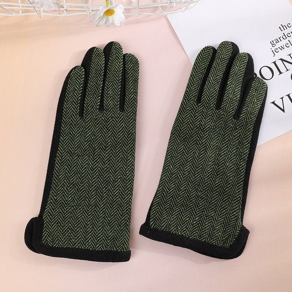 Wholesale suede warm women's gloves JDC-GS-BX-006 Gloves 伯循 Wholesale Jewelry JoyasDeChina Joyas De China